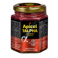 Miere poliflora rosie Apicol 7 Alpha, 200 ml, ApicolScience
