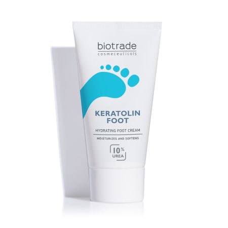 Crema hidratanta pentru picioare cu 10% Keratolin Foot, 50 ml, Biotrade