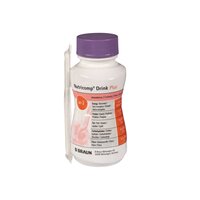 Bautura cu aroma de capsuni Nutricomp Drink Plus, 200 ml, B. Braun
