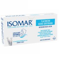 Picaturi pentru nas si ochi cu apa de mare izotonica, + 6luni, 20 x 5 ml, Isomar