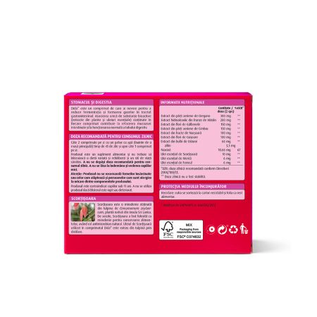 Supliment alimentar Dida pentru comfort gastrointestinal, 60 comprimate, New Nordic 656663