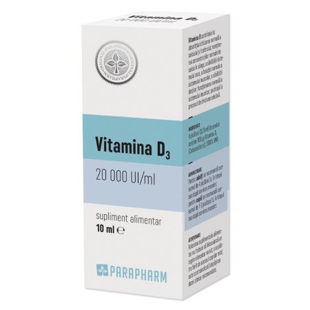 Vitamina D3, 10 ml, Parapharm