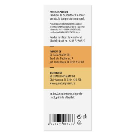 Vitamina A, 30000 UI/ml, 10 ml, Parapharm 690481