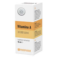 Vitamina A, 30000 UI/ml, 10 ml, Parapharm