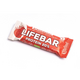 Baton proteic cu capsuni raw fara gluten, 47 g, Lifebar 540974