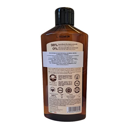 Gel de dus cu patchouli si neroli, 400 ml, L'Erboristica 710467