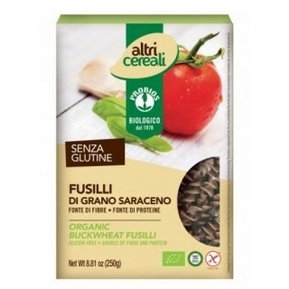 Paste fusilli din hrisca Bio fara gluten, 250 g, Probios