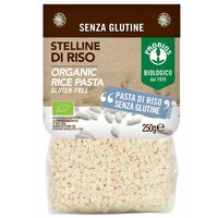 Paste stellini Bio din orez fara gluten, 250 g, Probios