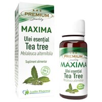 Ulei esential de Tea Tree Maxima, 10 ml, Justin Pharma