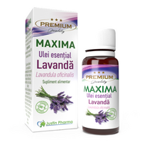 Ulei esential lavanda Maxima, 10 ml, Justin Pharma