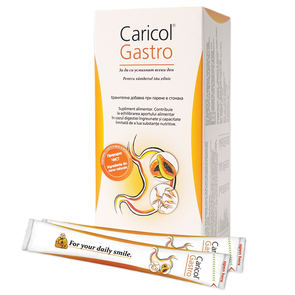 Caricol Gastro, 20 plicuri, Institut AllergoSan