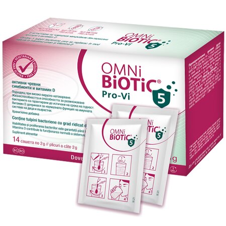 Omni Biotic Pro-Vi 5, 14 plicuri, Institut AllergoSan 721848
