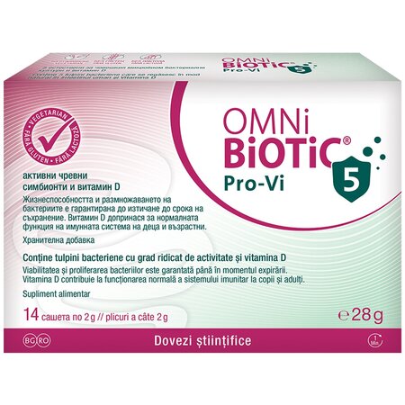 OmniBiotic Pro-Vi 5, 14 plicuri, Institut AllergoSan
