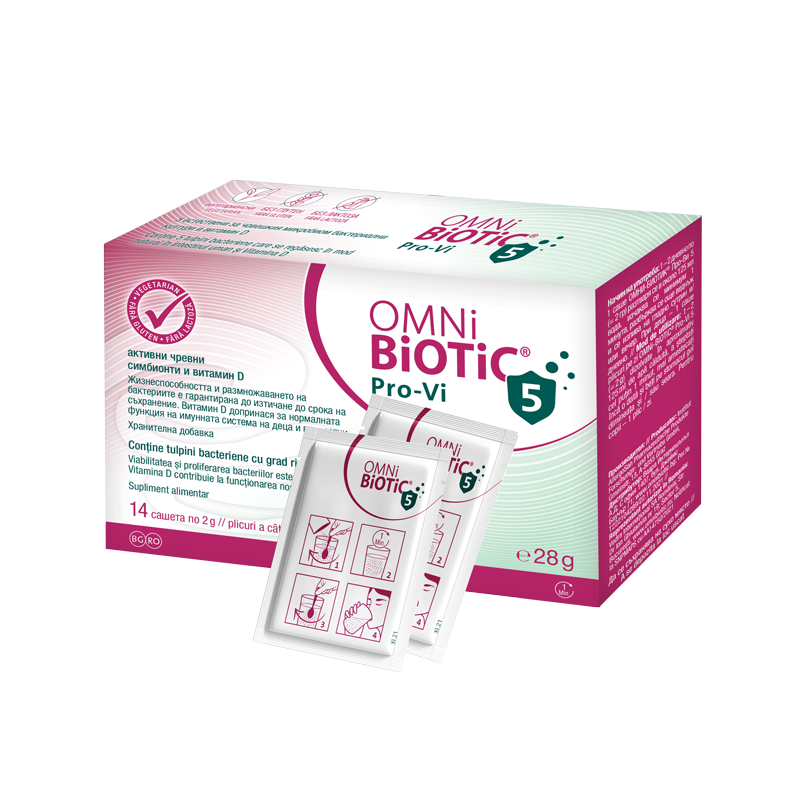 Omni Biotic Pro-Vi 5, 14 plicuri, Institut AllergoSan