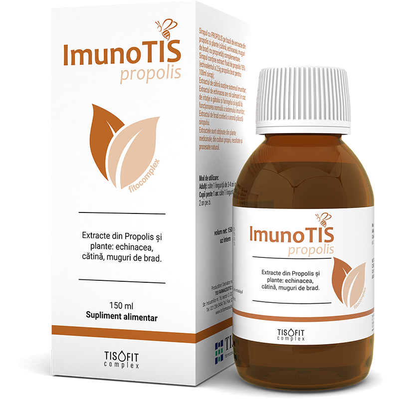 Sirop ImunoTIS Propolis, 150 ml, Tis