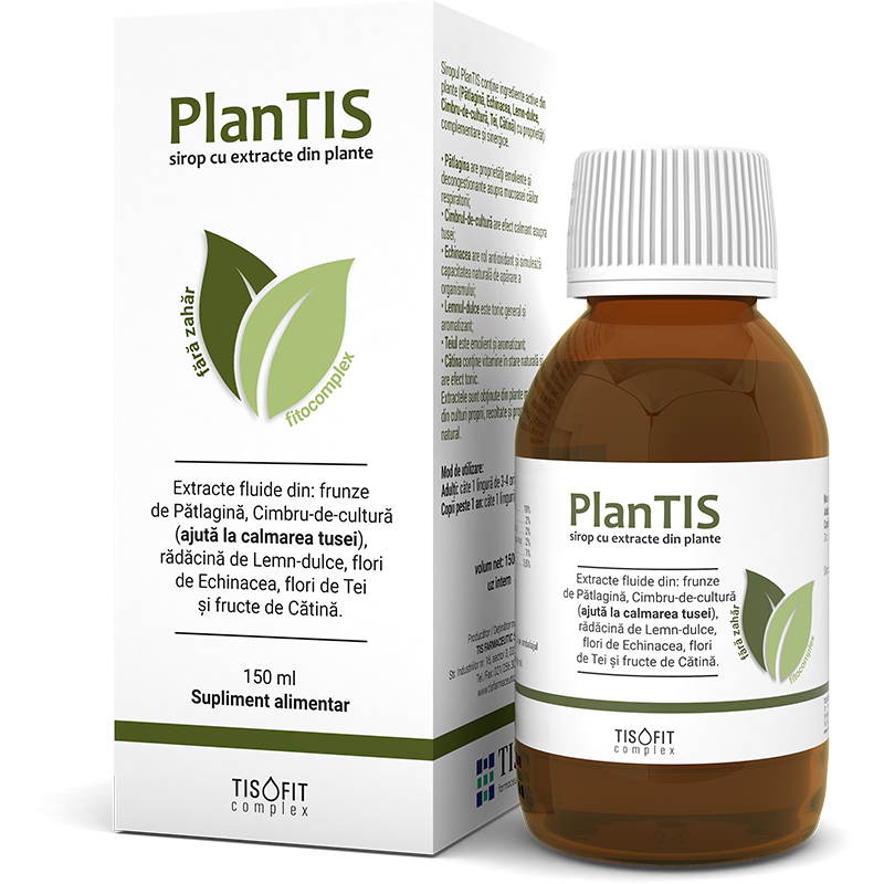 Sirop PlanTIS, 150 ml, Tis