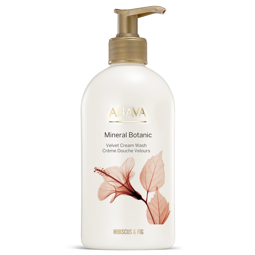 Gel-crema de dus cu hibiscus si smochine Mineral Botanic, 500 ml, Ahava