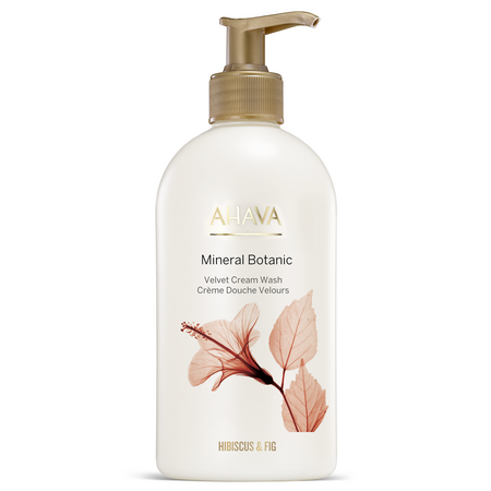 Gel-crema de dus cu hibiscus si smochine Mineral Botanic, 500 ml, Ahava