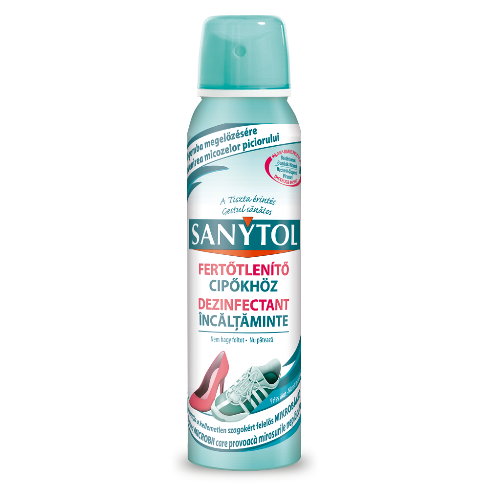 Spray dezinfectant incaltaminte, 150 ml, Sanytol