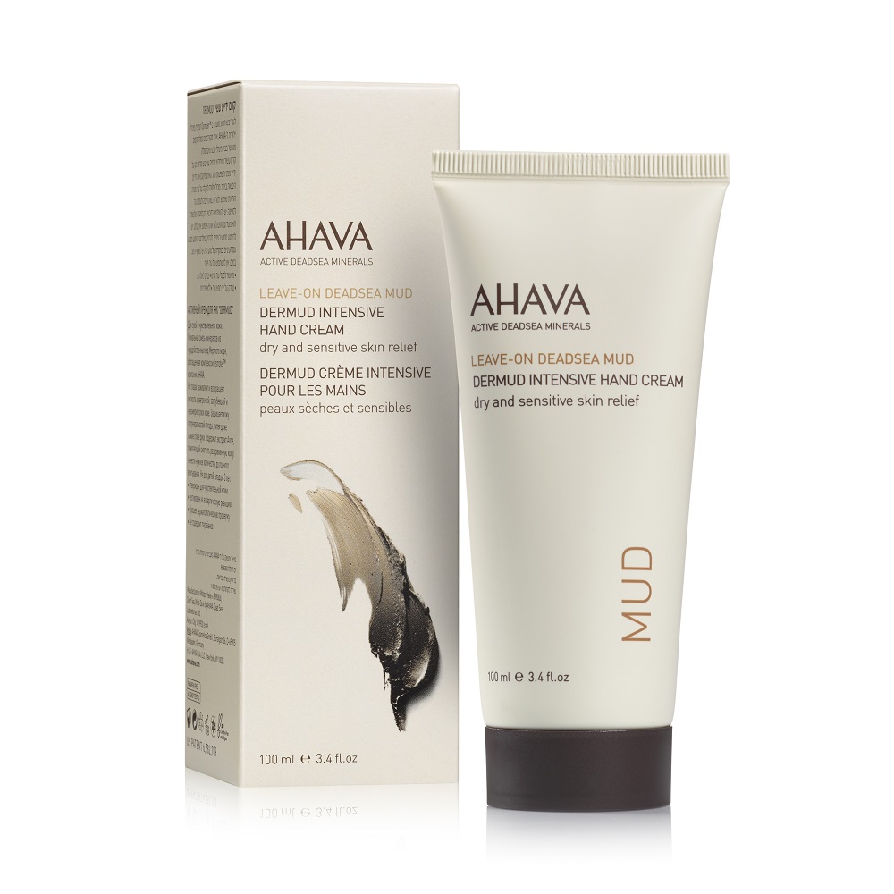 Crema de maini intensiv hidratanta Leave-on Deadsea Mud Dermud 84515065, 100 ml, Ahava