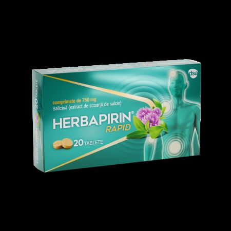 Herbapirin Rapid, 20 comprimate, Arnica Kft