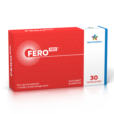 FeroRed, 30 comprimate, Bleu Pharma