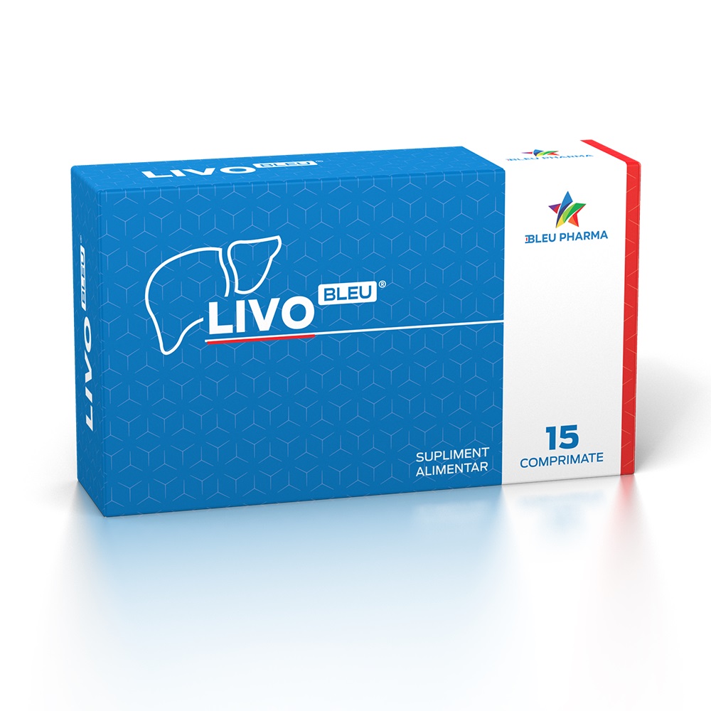 LivoBleu, 15 comprimate, Bleu Pharma