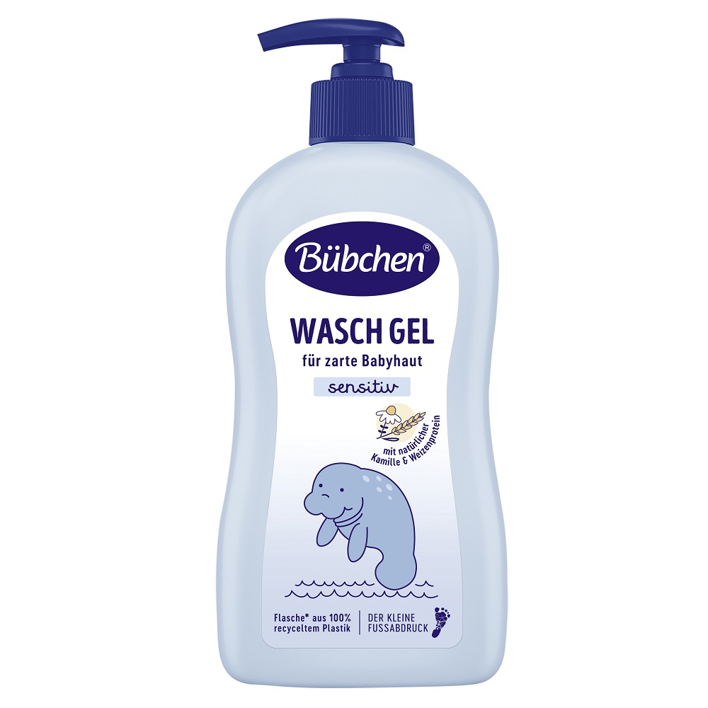 Gel de dus pentru copii si bebelusi, 400 ml, Bubchen