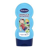 Sampon si gel de dus 2 in 1 Sport Fan, 230 ml, Bubchen