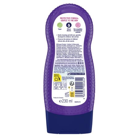 Sampon, gel de dus si balsam 3 in 1 Mica Sirena, 230 ml, Bubchen 662450