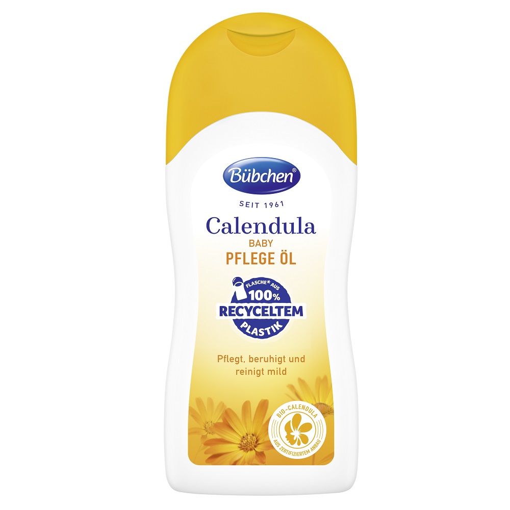 Ulei de corp cu galbenele pentru bebelusi, 200 ml, Bubchen