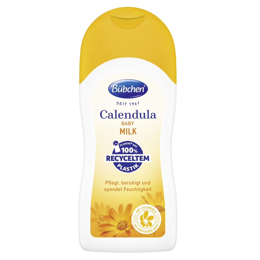 Lotiune de corp cu galbenele pentru bebelusi, 200 ml, Bubchen