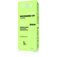 Ser pentru fata, gat si decolteu cu niacinamide 10% Normalizing, 30 ml, Delia