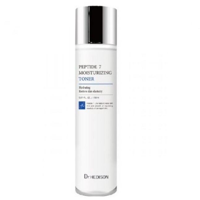 Toner antirid cu 7 tipuri de peptide, 150 ml, Dr Hedison