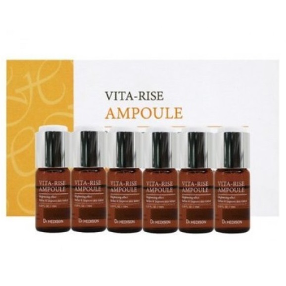 Fiole anti pete hiperpigmentare Vita Rise Ampoule, 6 x 10 ml, Dr Hedison