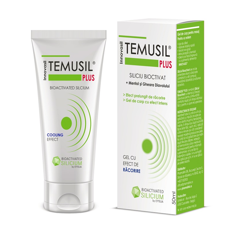 Gel cu efect de racorire Temusil Plus, 50 ml, Eytelia