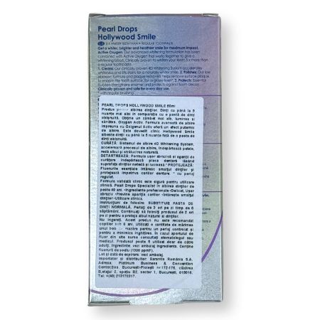 Gel pentru albirea dintilor Hollywood Smile, 50 ml, Pearl Drops 657944