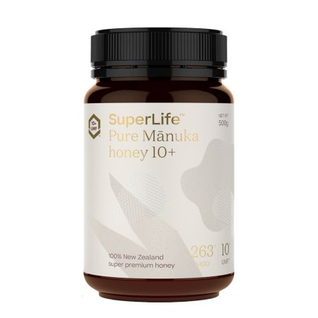 Miere de Manuka UMF10+, MGO263+, 500g, Superlife