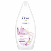 Gel de dus cu extract de floare de lotus si apa de orez Nourishing Secrets, 500 ml, Dove