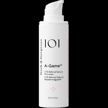 Ser de fata cu 0.1% retinal A-Game 10, 30 ml, Geek&Gorgeous 699904