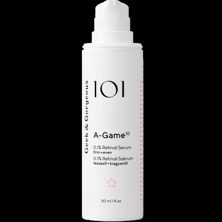 Ser de fata cu 0.1% retinal A-Game 10, 30 ml, Geek&Gorgeous 699905