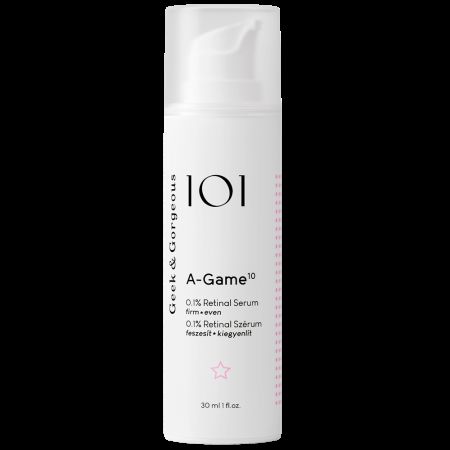 Ser de fata cu 0.1% retinal A-Game 10, 30 ml, Geek&Gorgeous