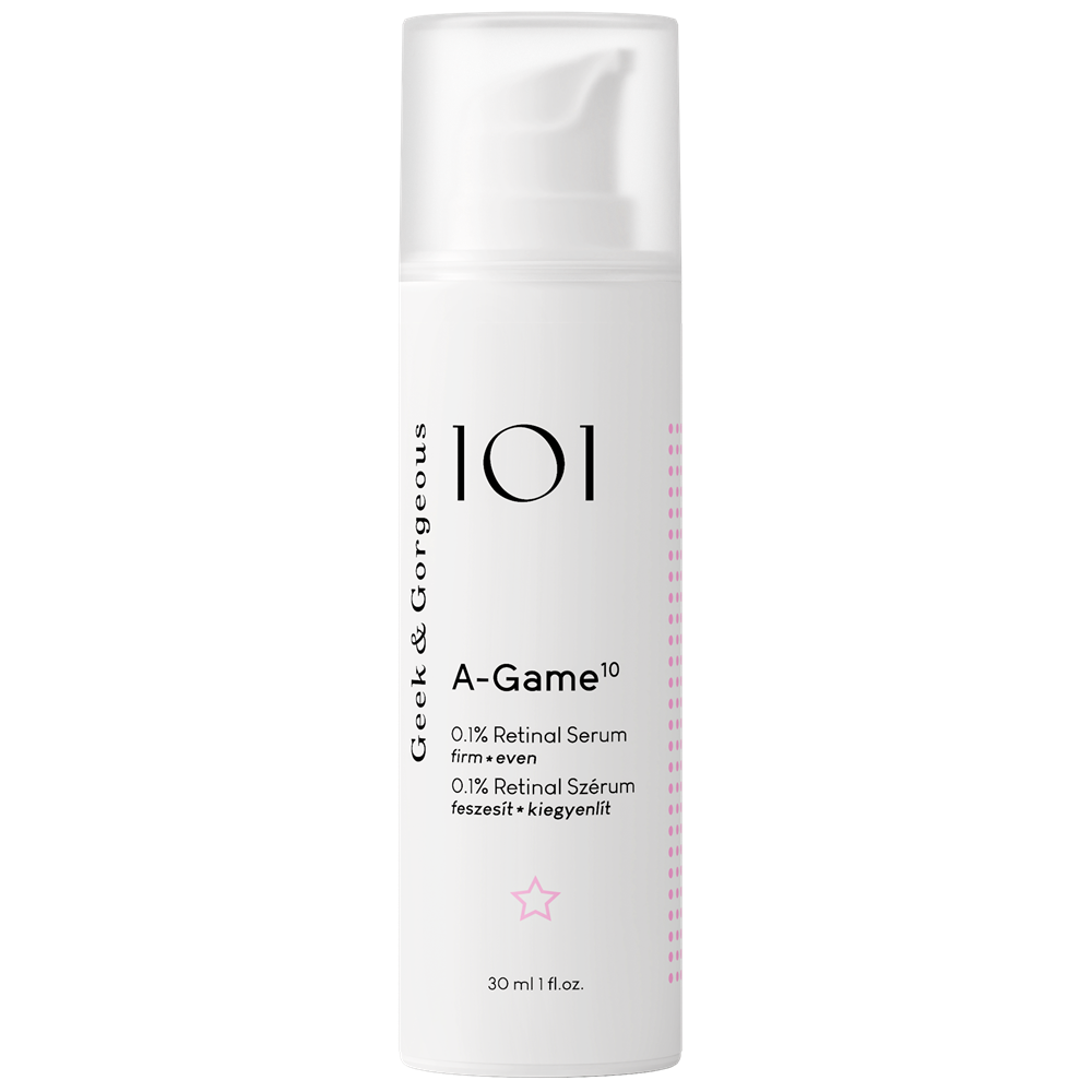 Ser de fata cu 0.1% retinal A-Game 10, 30 ml, Geek&Gorgeous