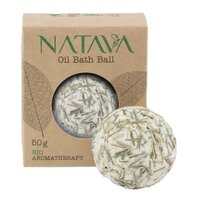 Bila de baie parfumata cu ulei de lemongrass, Bio, 50 g, Natava