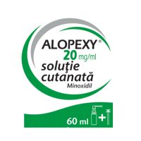 Alopexy, 20mg/ml soluţie cutanată, 60 ml, Pierre Fabre