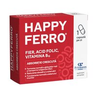 Happy ferro, 30 capsule, Fiterman