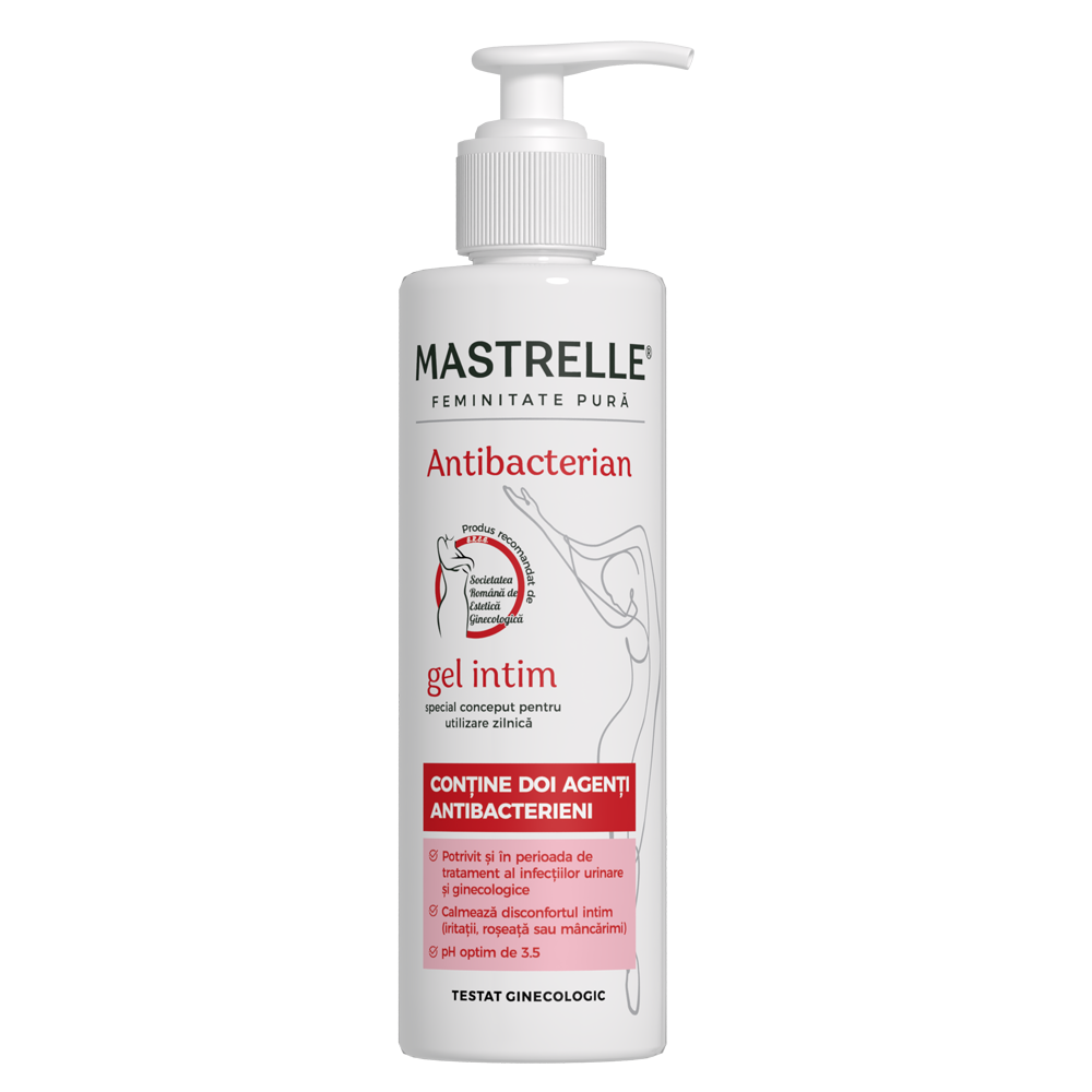 Gel intim antibacterian Mastrelle, 200 ml, Fiterman