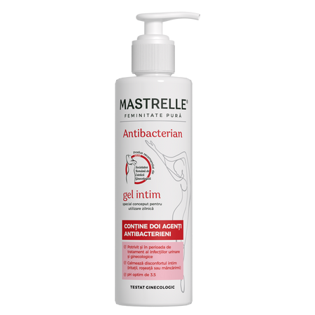 Gel intim antibacterian Mastrelle, 200 ml, Fiterman