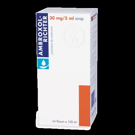 Ambroxol-Richter sirop, 30 mg/5 ml, 100 ml, Gedeon Richter