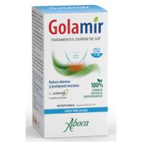 Spray fara alcool pentru copii si adulti Golamir, 30 ml, Aboca
